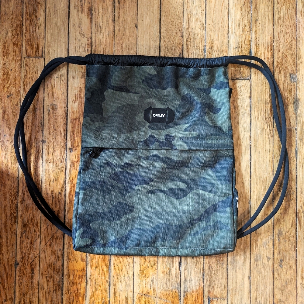 Oakley Street Satchel Drawstring Bag, Camo Pattern